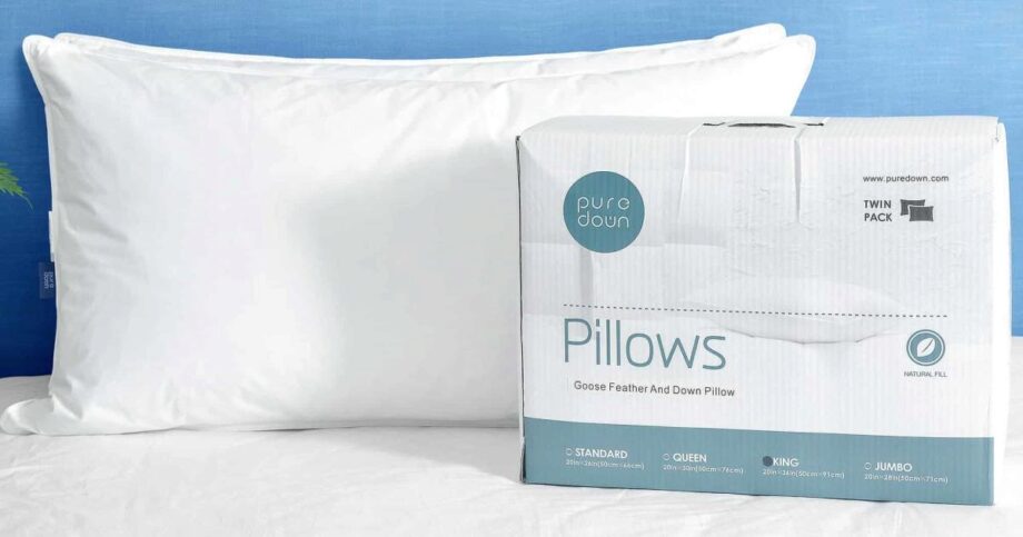 pure goose down pillows