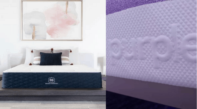 purple mattress vs brooklyn bedding