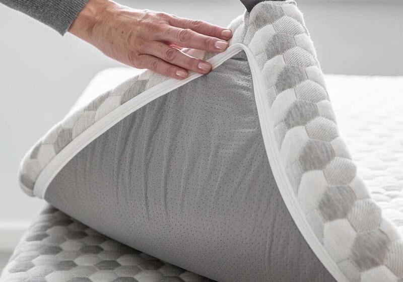 mattress topper with lumbar support