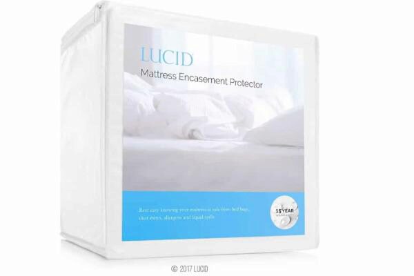 lucid mattress encasement protector instruct5ions