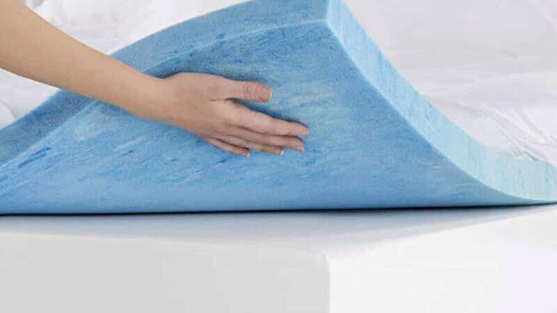 novaform 4 inch dual layer mattress topper