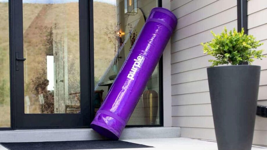 purple hybrid mattress delivery