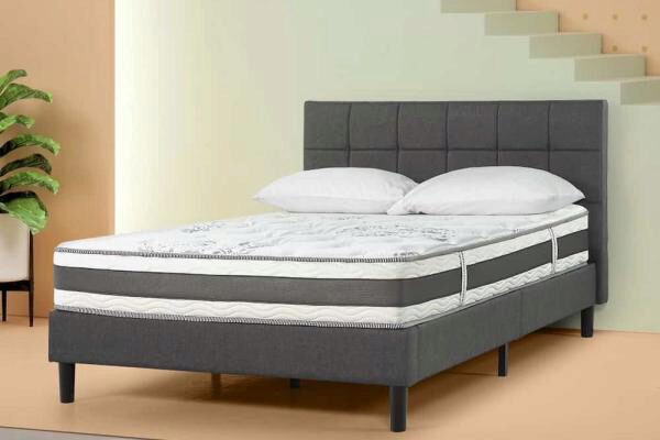 slumber 1 by zinus pressure relief hybrid mattress