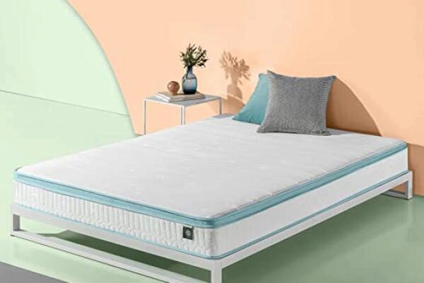 zinus biofusion spring mattress