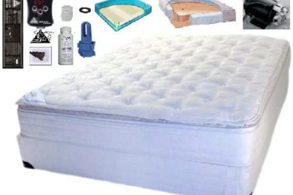 king size free flow waterbed mattress