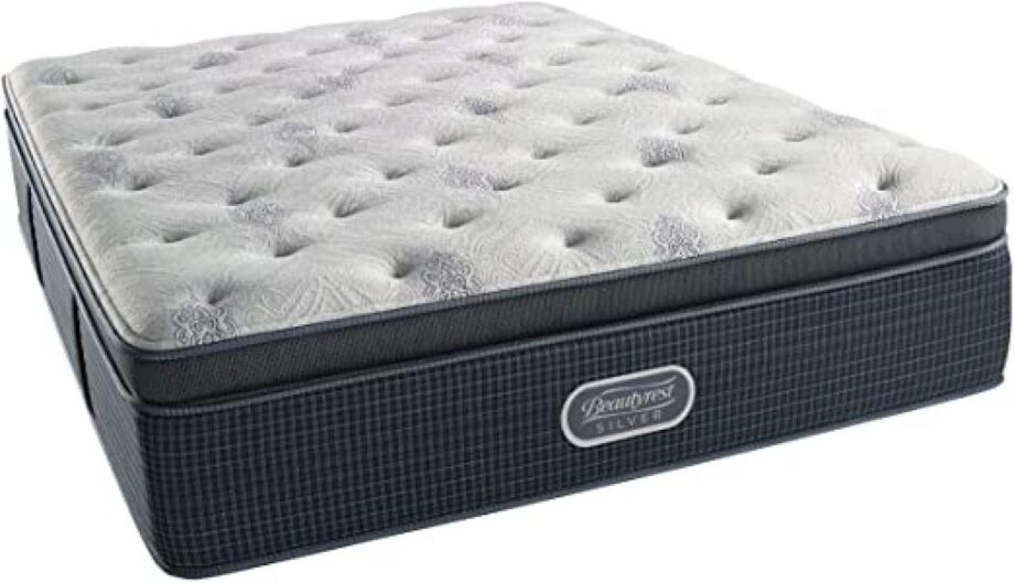 beautyrest silver plush pillow top queen mattress cheyenne