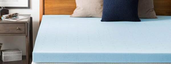 lucid memory foam mattress topper review