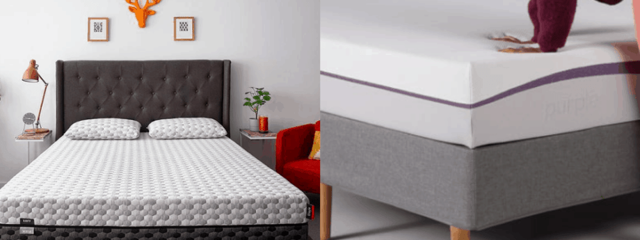 purple mattress vs layla mattress
