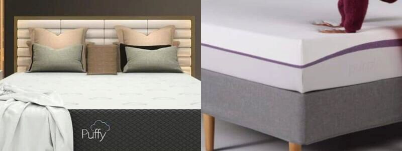 compare nectar purple and puffy mattress